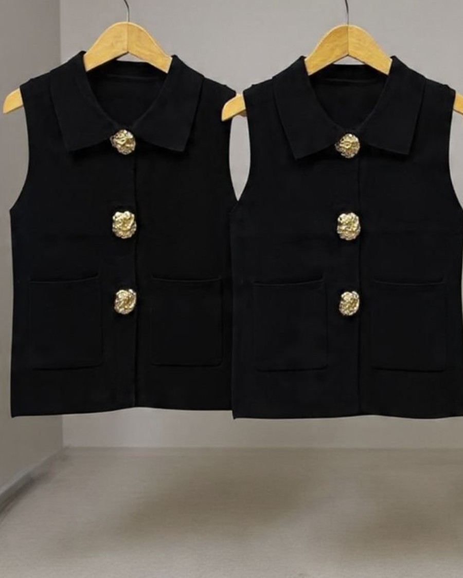 Vest Knite Kerah